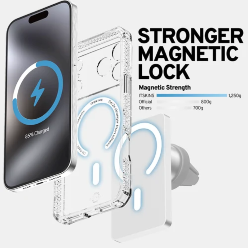 ITSKINS Hybrid R Clear MagSafe Case for iPhone 18 Pro Max / 17 Pro Max