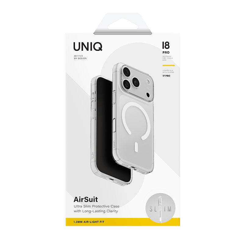 iPhone 18 Pro / 17 Pro Airsuit Series Phone Case with MagSafe by Uniq