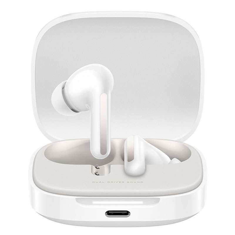 Xiaomi Redmi Buds 6 Wireless Earbuds Global Edition – 49dB Active Noise Cancellation, Immersive 360° Surround Sound, 42H Long Battery, Bluetooth 5.4 In-Ear Headphones