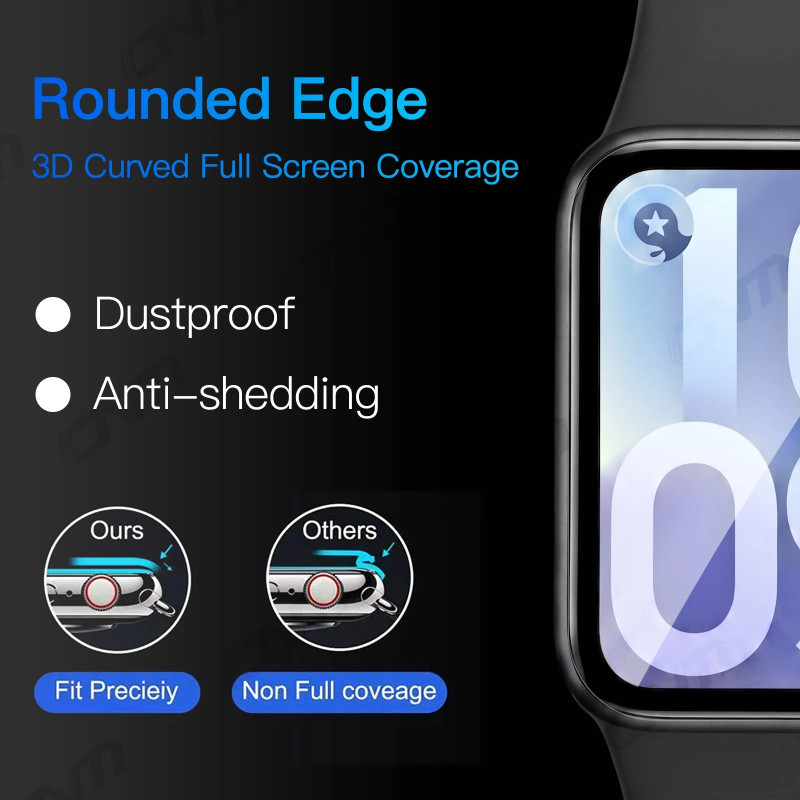 Xiaomi Mi Band 10 Pro 3D Full Coverage Screen Protector - Pack of 2