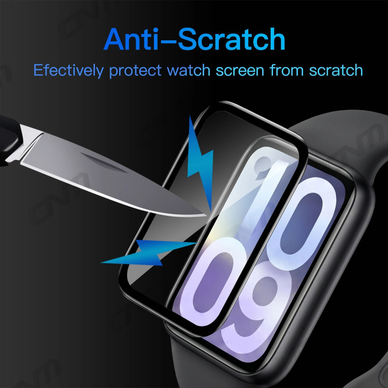 Xiaomi Mi Band 10 Pro 3D Full Coverage Screen Protector - Pack of 2