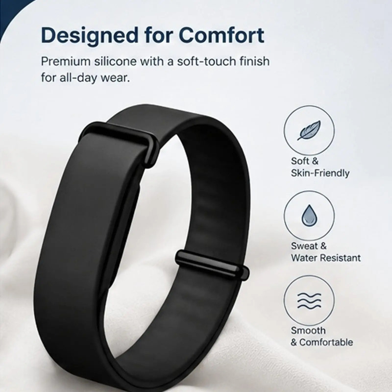 Silicone Sport Loop Replacement Strap for Google Fitbit Air