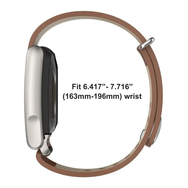 Leather Replacement Strap for WHOOP 5.0 / Whoop MG | Soft Adjustable Wristband