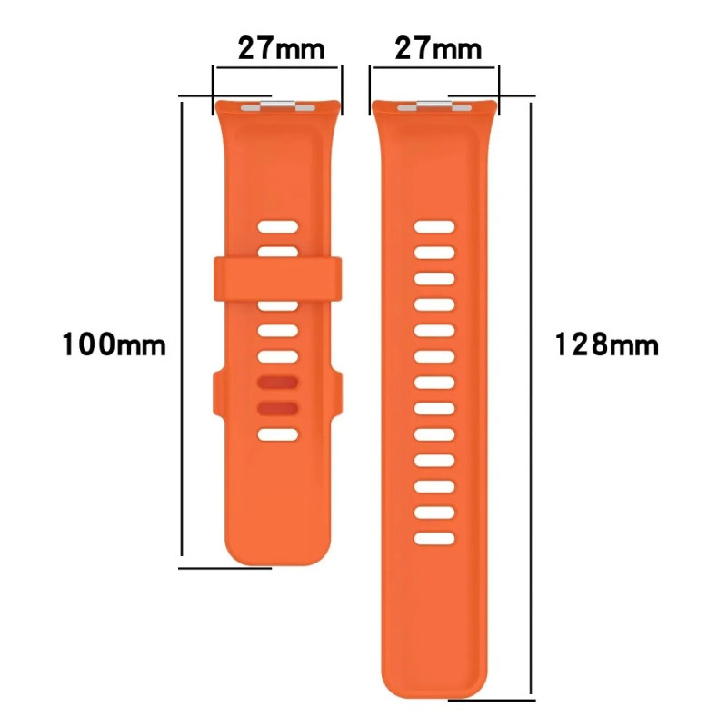 Silicone Replacement Sport Strap for Xiaomi Smart Band 10 Pro/9 Pro/8 Pro and Redmi Watch 6/5/4