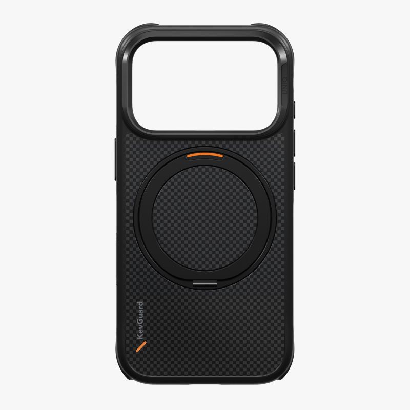 Uniq Keva Mov MagSafe Compatible Phone Case for iPhone 18 Pro / 17 Pro - Carbon Black