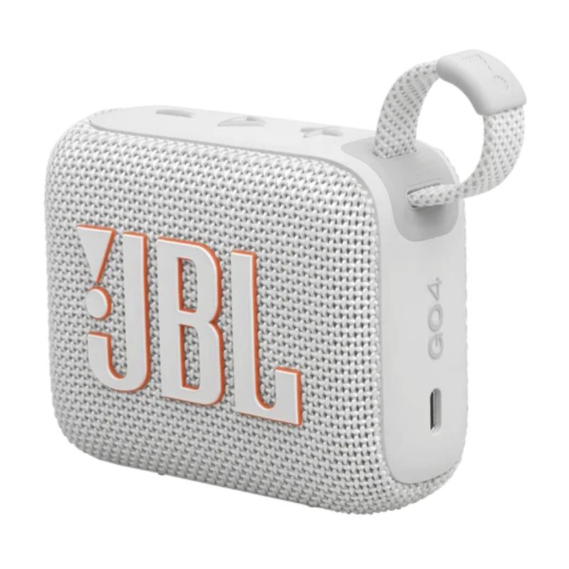 JBL Go 4 - Ultra-Portable Waterproof and Dustproof True Wireless Bluetooth Speaker - White
