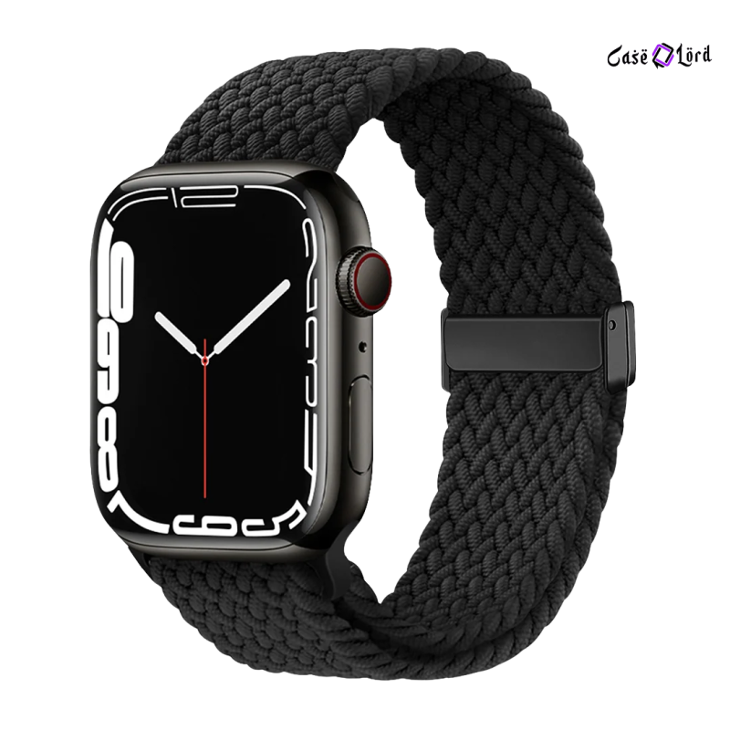 FlexKnit Nylon Braided Replacement Band for Apple Watch by Case Lord (44–49mm)