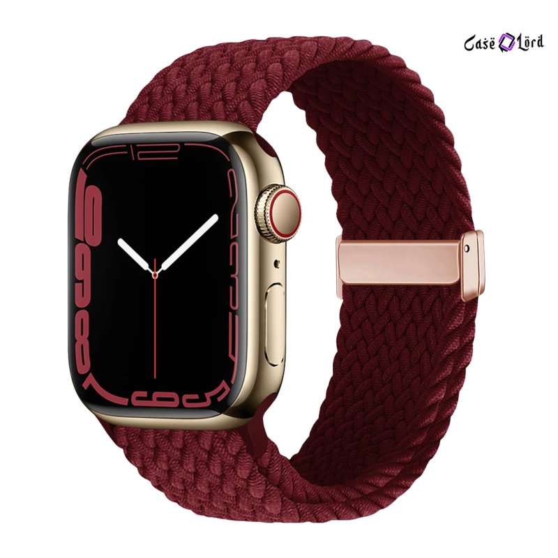 FlexKnit Nylon Braided Replacement Band for Apple Watch by Case Lord (44–49mm)