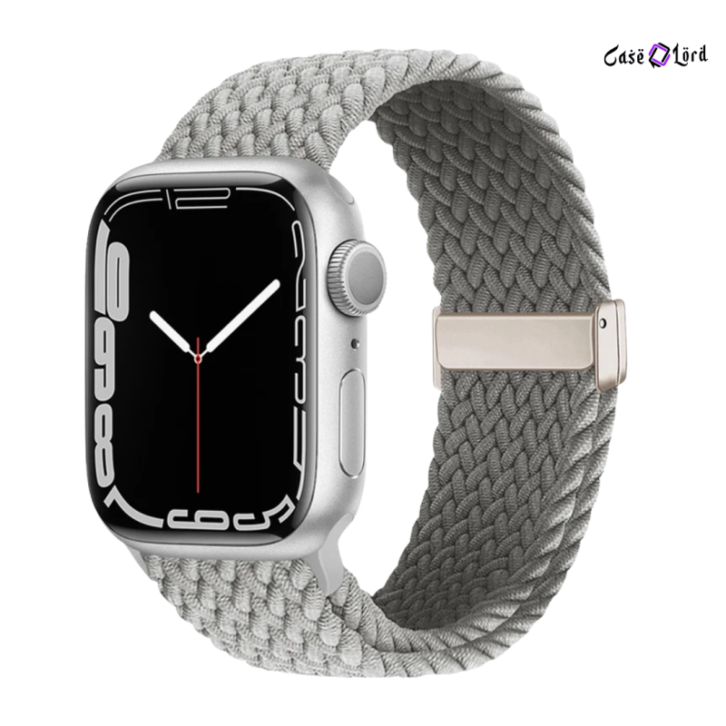 FlexKnit Nylon Braided Replacement Band for Apple Watch by Case Lord (44–49mm)