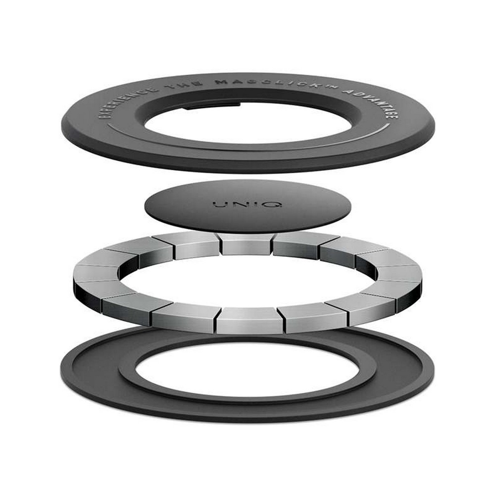 Uniq Snapmount Universal Magnetic MagSafe Mount Kit - Grey