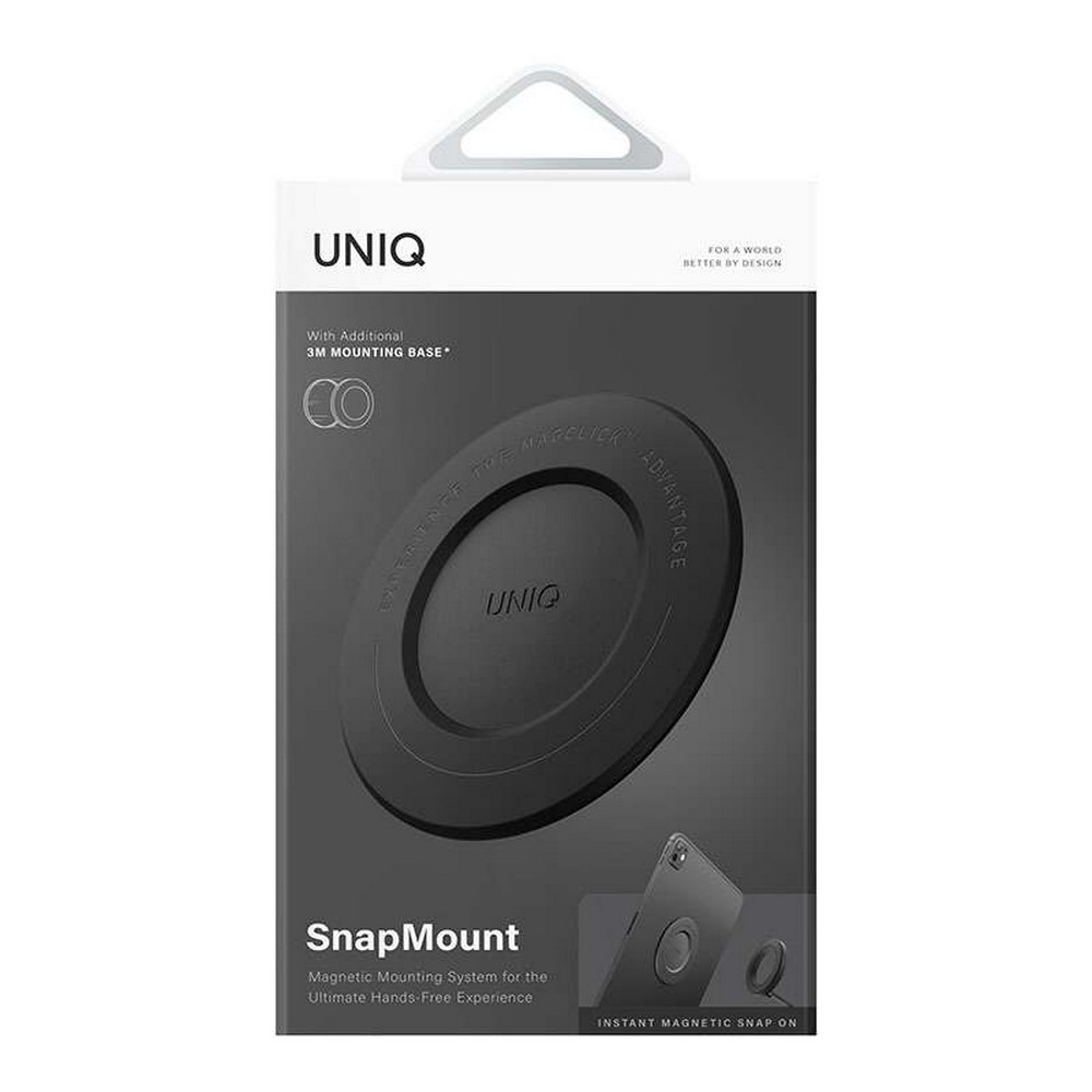 Uniq Snapmount Universal Magnetic MagSafe Mount Kit - Black