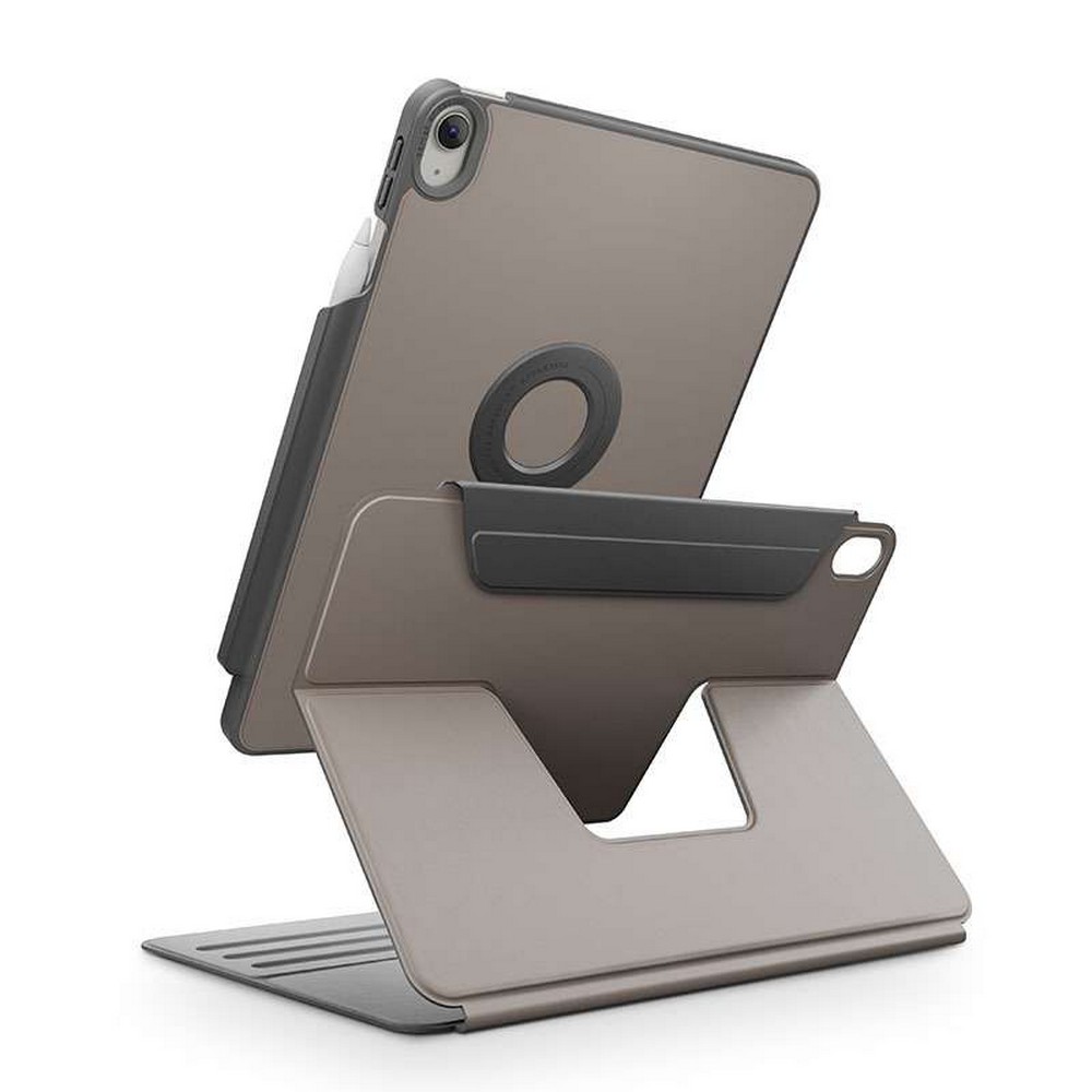 Uniq Rovus Series Magnetic 360 Rotating Case for iPad Air 11 (M2-M3) iPad Air 10.9 (4th/5th Gen) - Grey