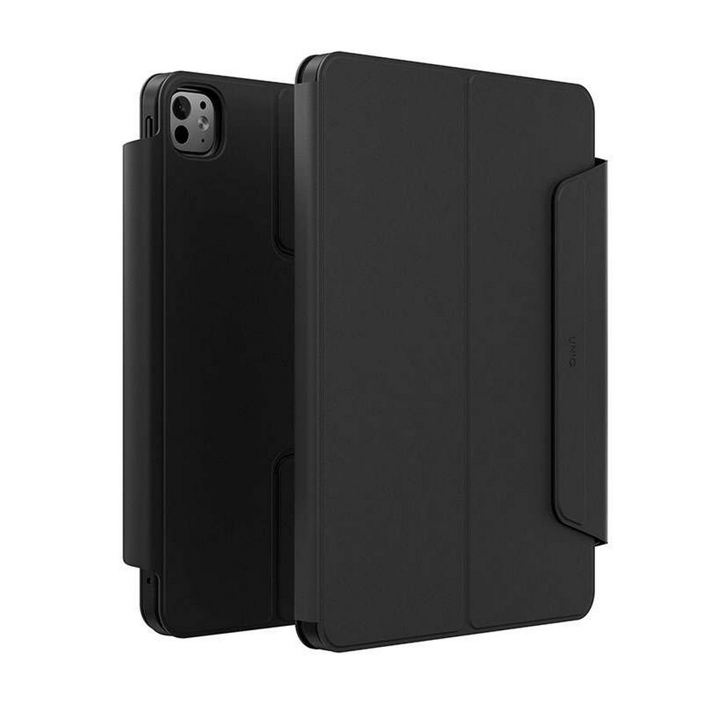 Uniq Rovus Series Magnetic 360 Rotating Case for iPad Pro 13 (M4) - Black