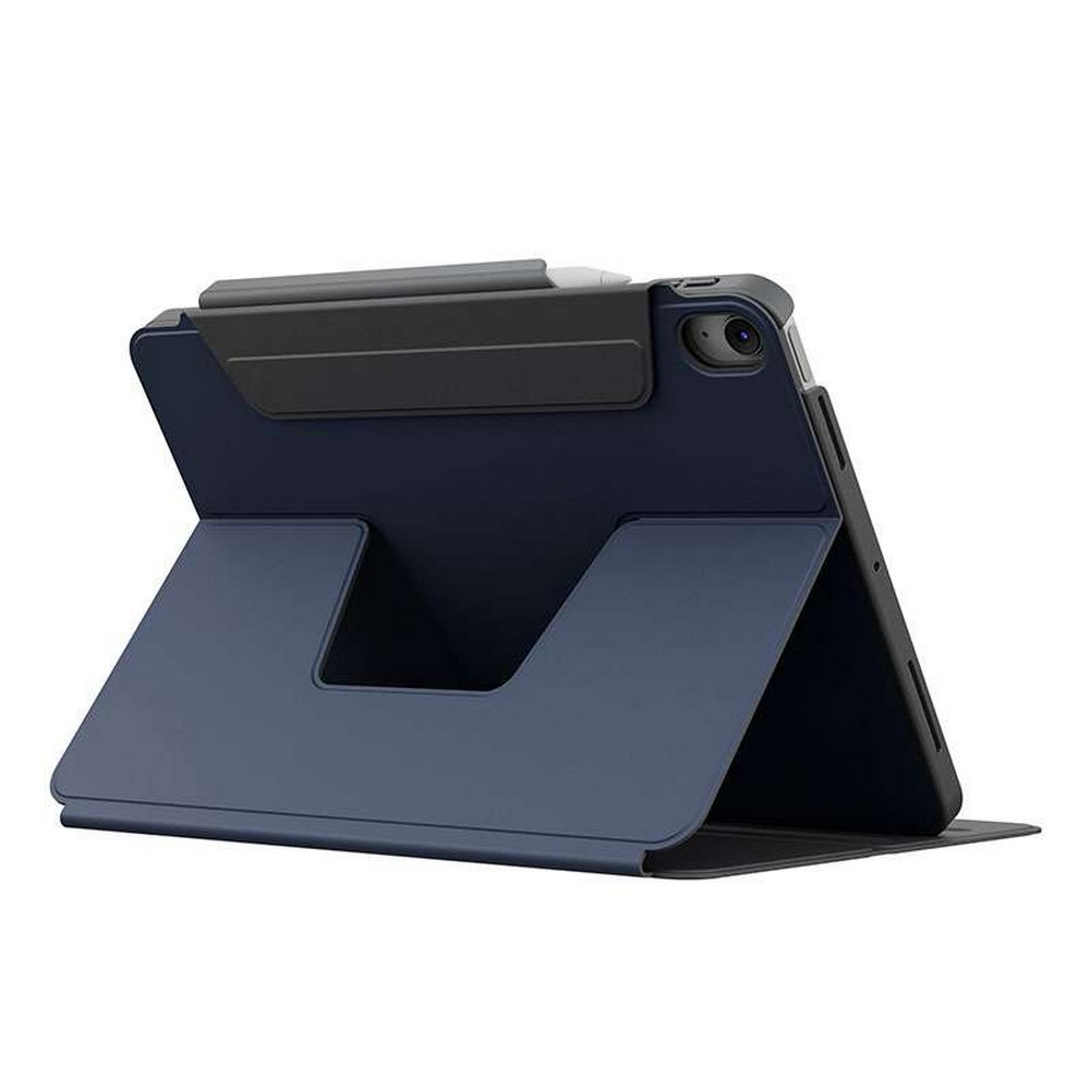 Uniq Rovus Series Magnetic 360 Rotating Case for iPad (A16/10th Gen) - Navy Blue