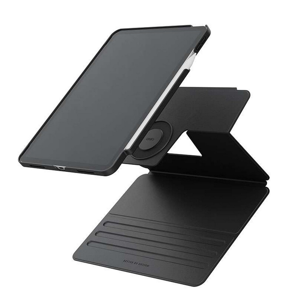 Uniq Rovus Series Magnetic 360 Rotating Case for iPad (A16/10th Gen) - Black