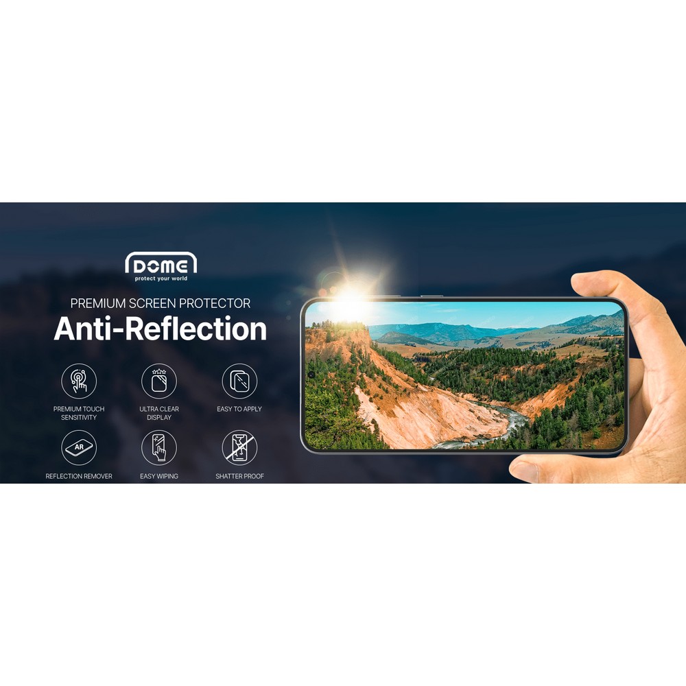 Whitestone [Dome Glass] Anti-Reflection Screen Protector For Samsung Galaxy S25 Edge â€“ 1 Pack