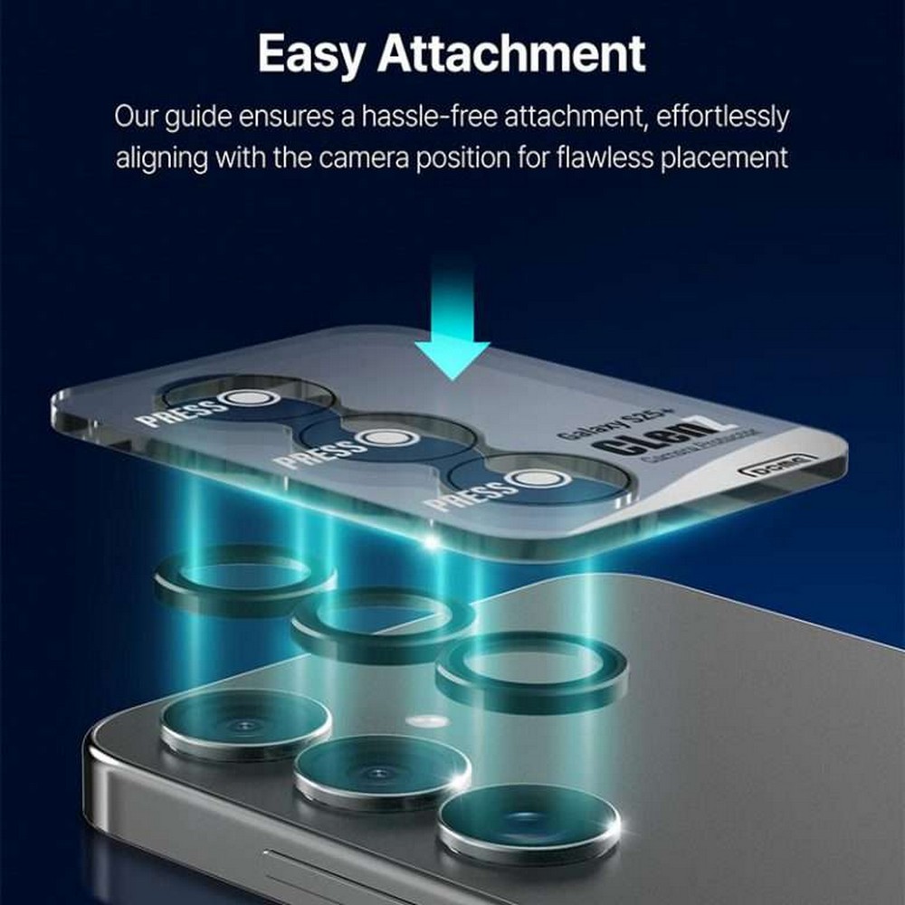 Whitestone Dome Camera Lens Protector Ring Type For Samsung Galaxy S25 Edge â€“ 2 Pack