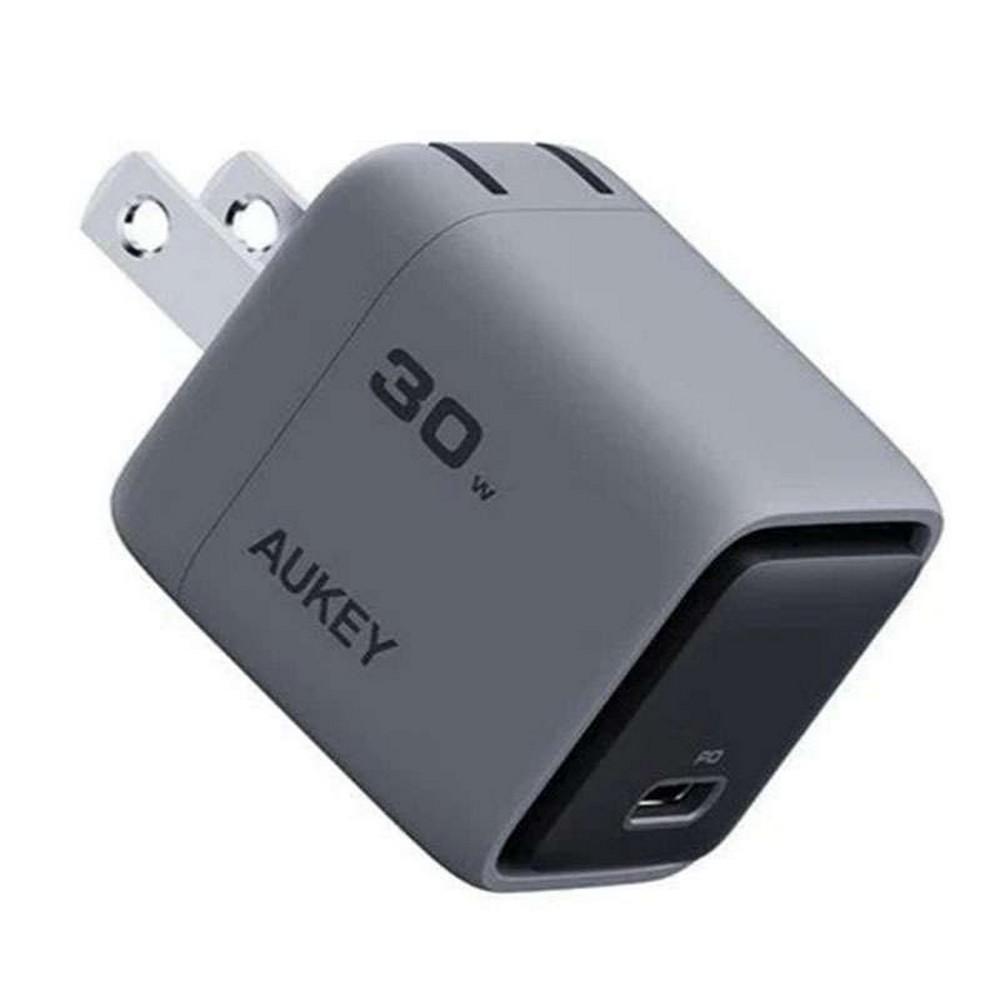 Aukey 30W PD Wall Charger with GaN Technology - PA-C1 - Grey