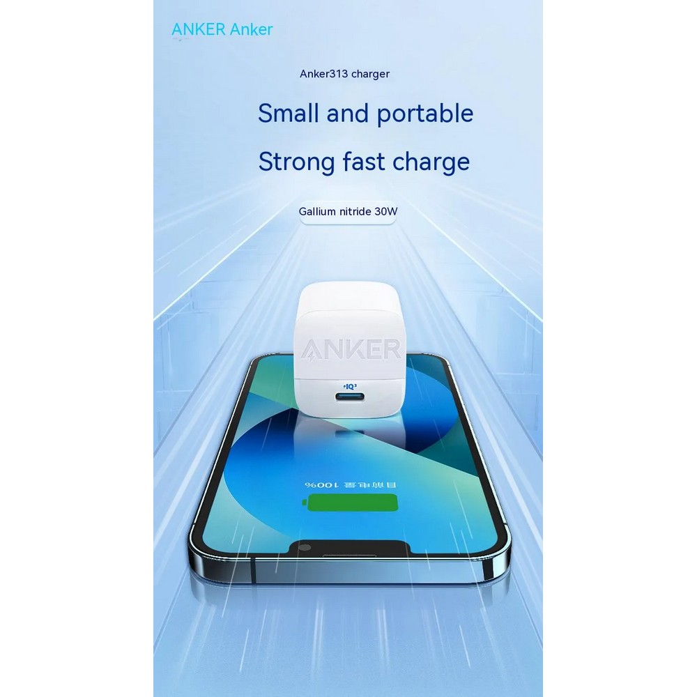 Anker 313 30W Wall Charger - White