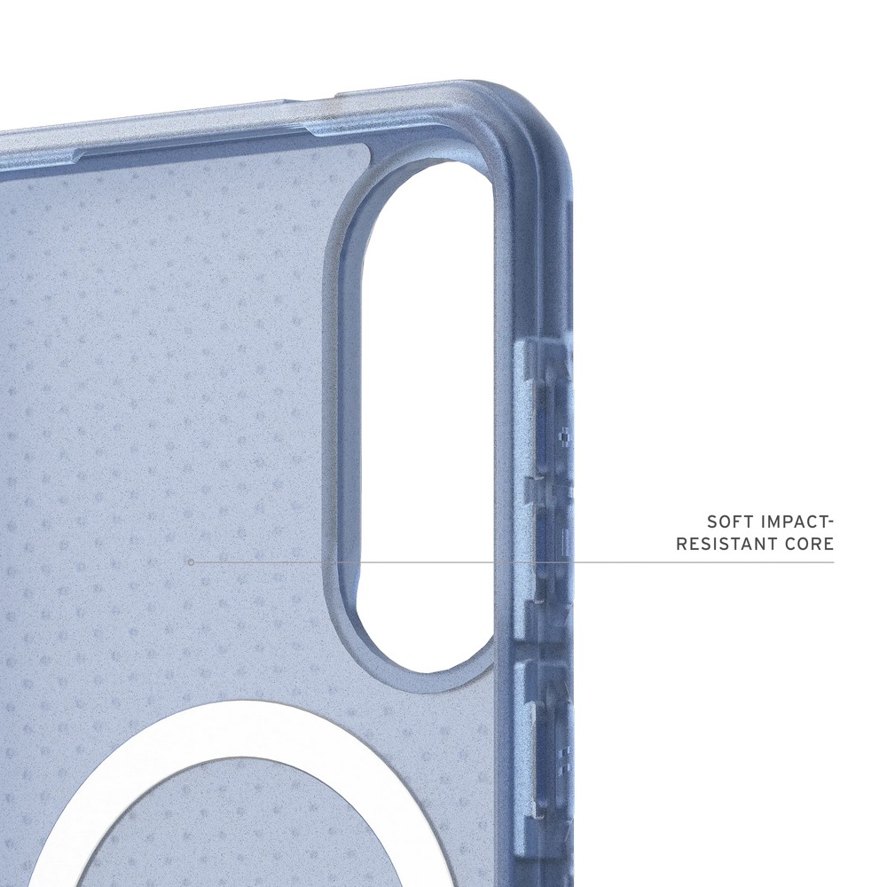UAG Dot Series Magsafe Compatible Phone Case for Samsung Galaxy S25 Edge - Blue
