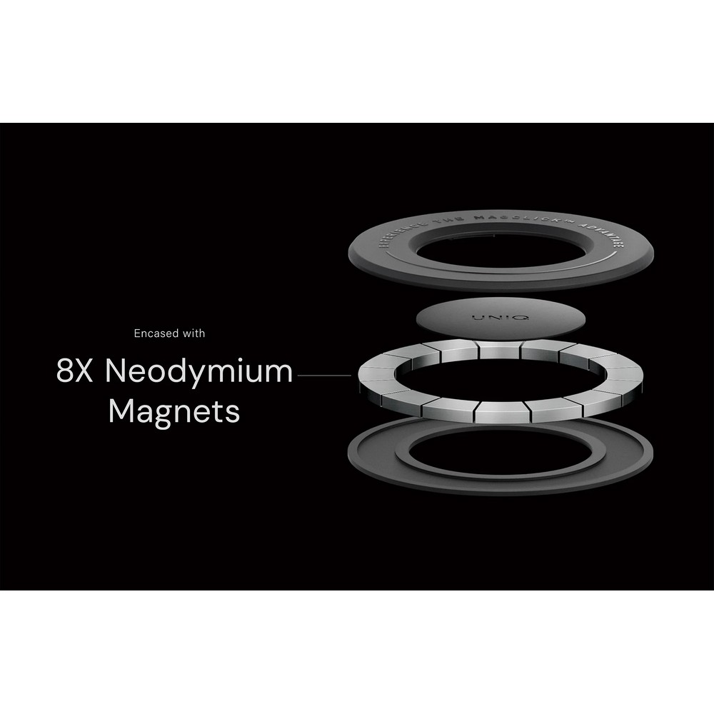 Uniq Snapmount Universal Magnetic MagSafe Mount Kit - Orange