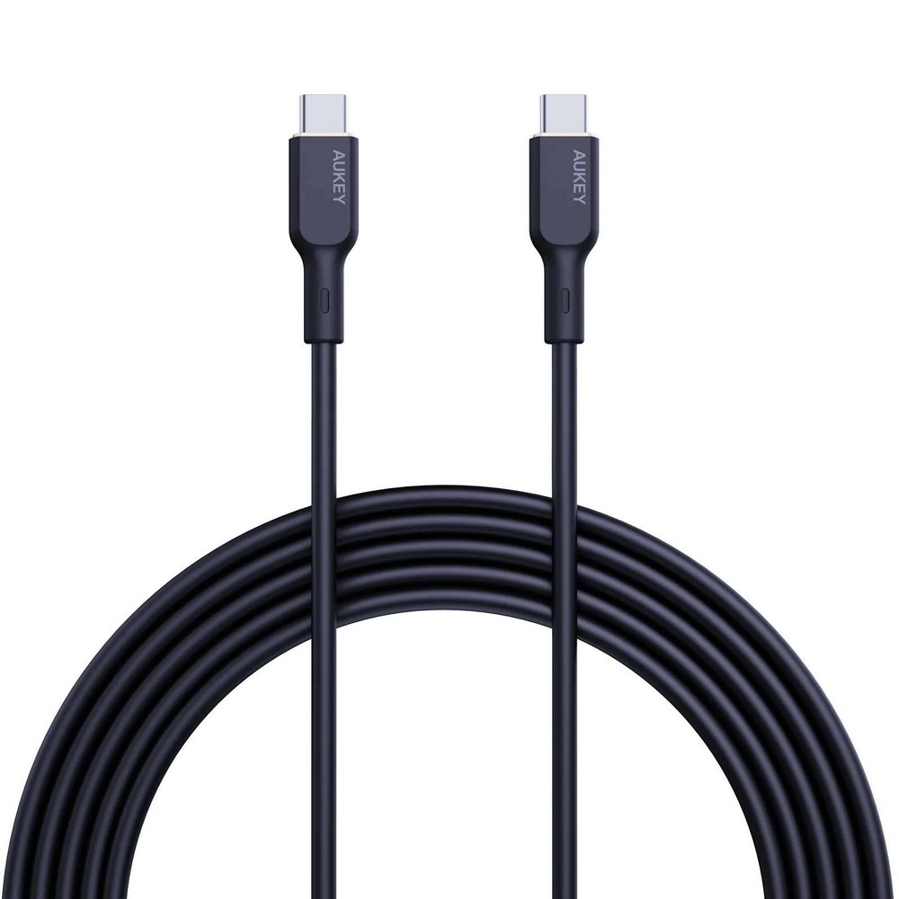 Aukey Circlet Blink 100W Silicone USB-C to USB-C Cable 1.8m - CB-SCC102
