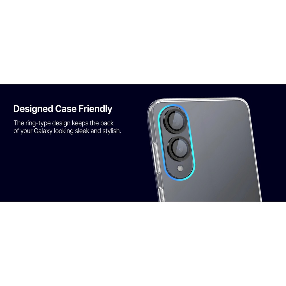 Whitestone Dome Camera Lens Protector Ring Type For Samsung Galaxy S25 Edge â€“ 2 Pack