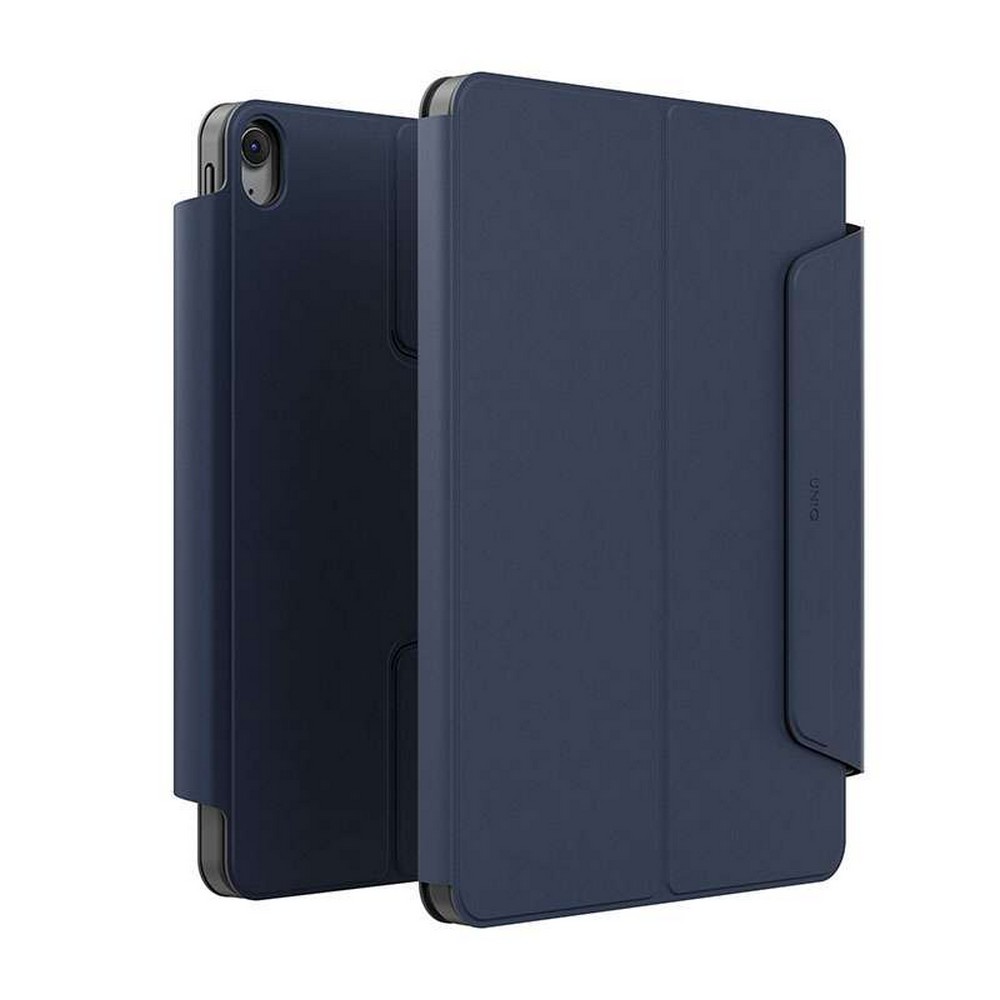 Uniq Rovus Series Magnetic 360 Rotating Case for iPad Air 11 (M2-M3) iPad Air 10.9 (4th/5th Gen) - Navy Blue