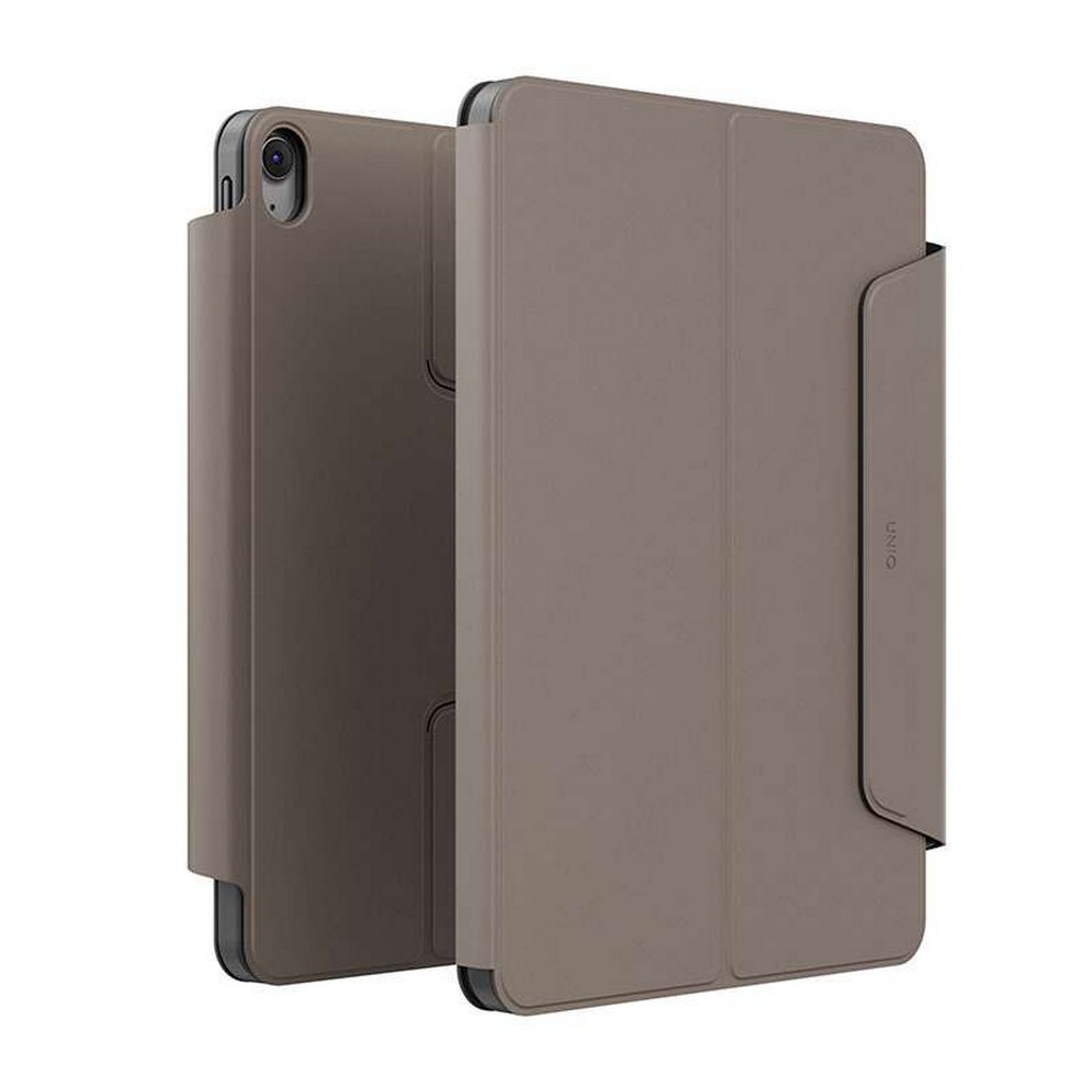 Uniq Rovus Series Magnetic 360 Rotating Case for iPad (A16/10th Gen) - Grey