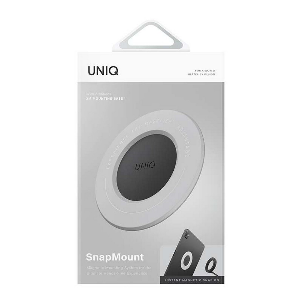 Uniq Snapmount Universal Magnetic MagSafe Mount Kit - Grey