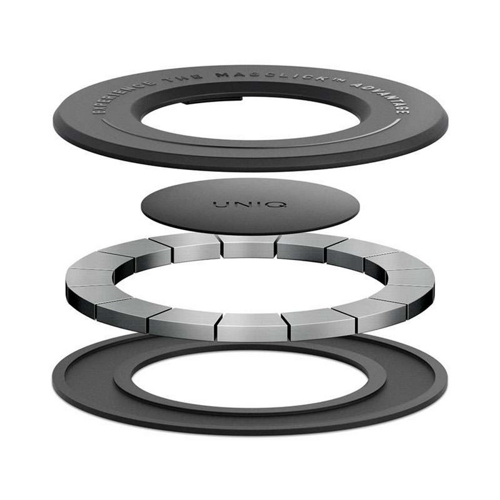 Uniq Snapmount Universal Magnetic MagSafe Mount Kit - Black