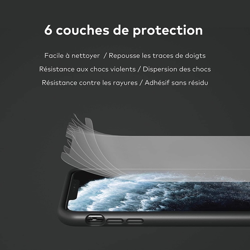 RhinoShield Impact Protection Screen Protector for Huawei P30 Lite Front Only - Transparent - 4710227238532