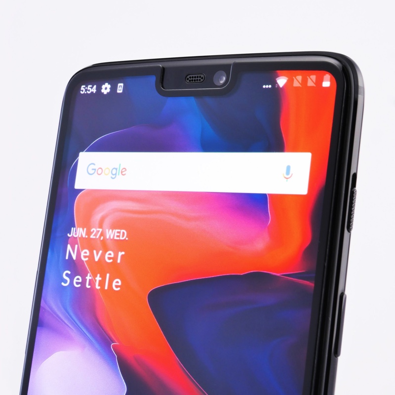 RhinoShield Tempered Glass Screen Protector for OnePlus 6 - Black - 4715517677930