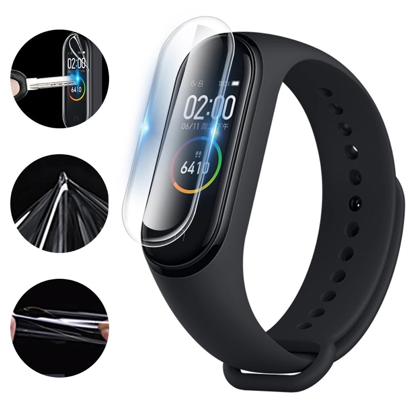 Screen Protector for Xiaomi Mi Band 5 Film HD Soft TPU Protective Film