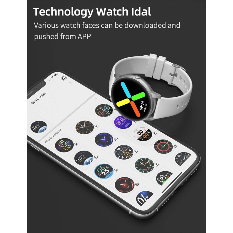 IMILAB KW66 Smart Business Watch - Black with Extra Green Strap