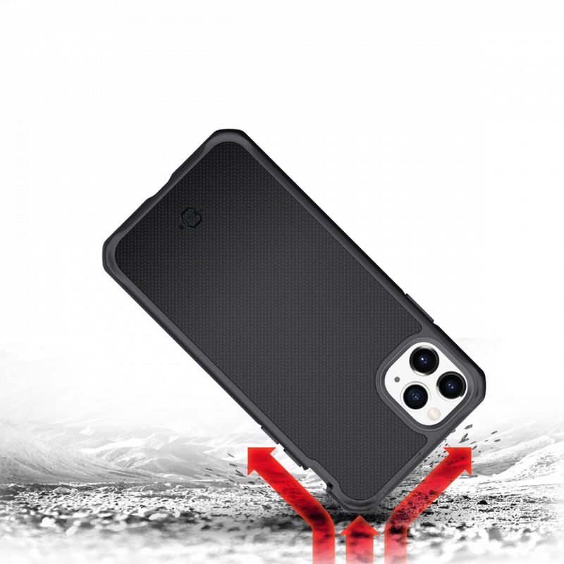 ITSKINS iPhone 11 Pro Max Hybrid Fusion (Black and Grey) 4894465607692