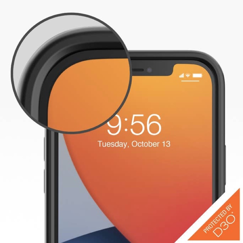 Gear4 D3O Battersea Fred Phone Case for iPhone 12 Pro Max FG (Black) - 840056128255