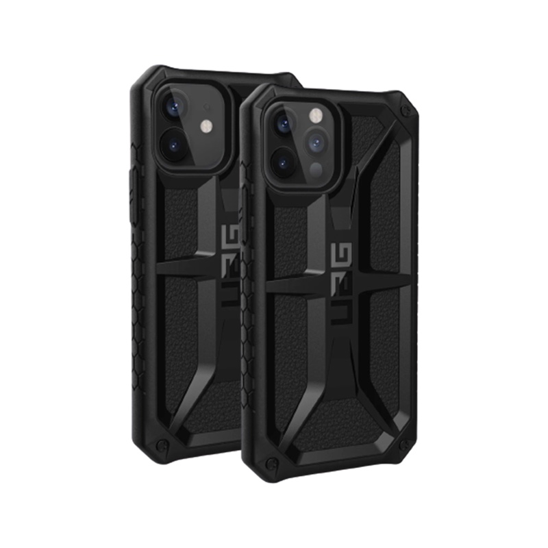 UAG Monarch Series Phone Case for iPhone 12 /12 Pro 6.1 (Black)  - 812451036046