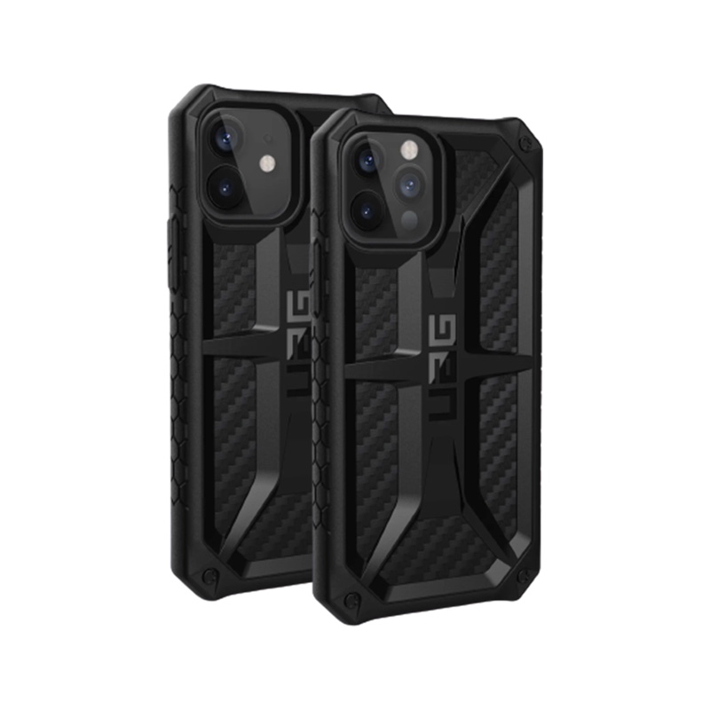 UAG Monarch Series Phone Case for iPhone 12 /12 Pro 6.1 (Carbon Fiber)  - 812451036053