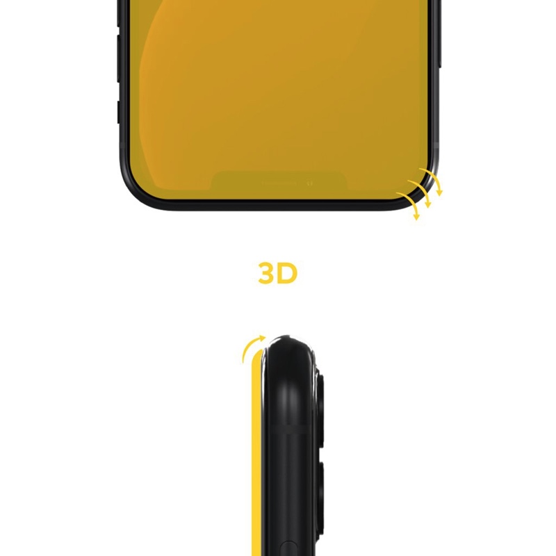 RhinoShield 3D Impact Screen Protector for iPhone 12 (6.1