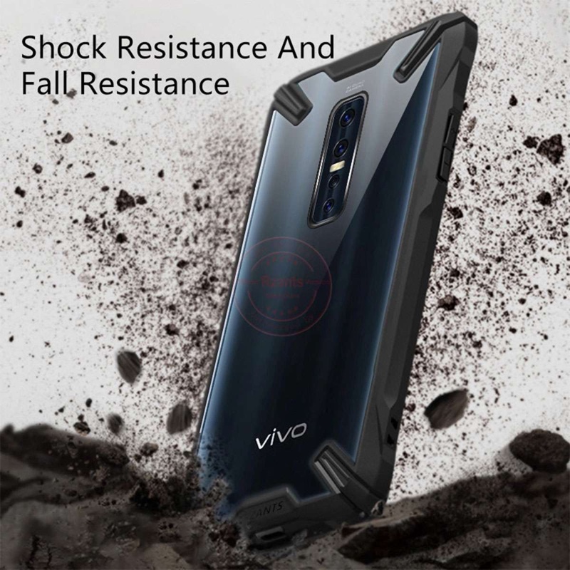 RZANTS VIVO V17 Pro Hard Case Transparent Matte ShockProof Slim Thin Phone Cover