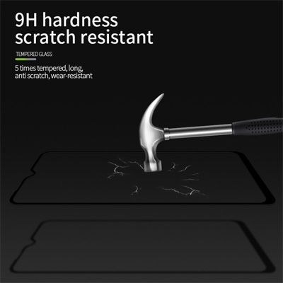 MOFI Xiaomi Redmi 8 2.5D 9H Full Screen Protector Tempered Glass Anti BlueRay BLACK