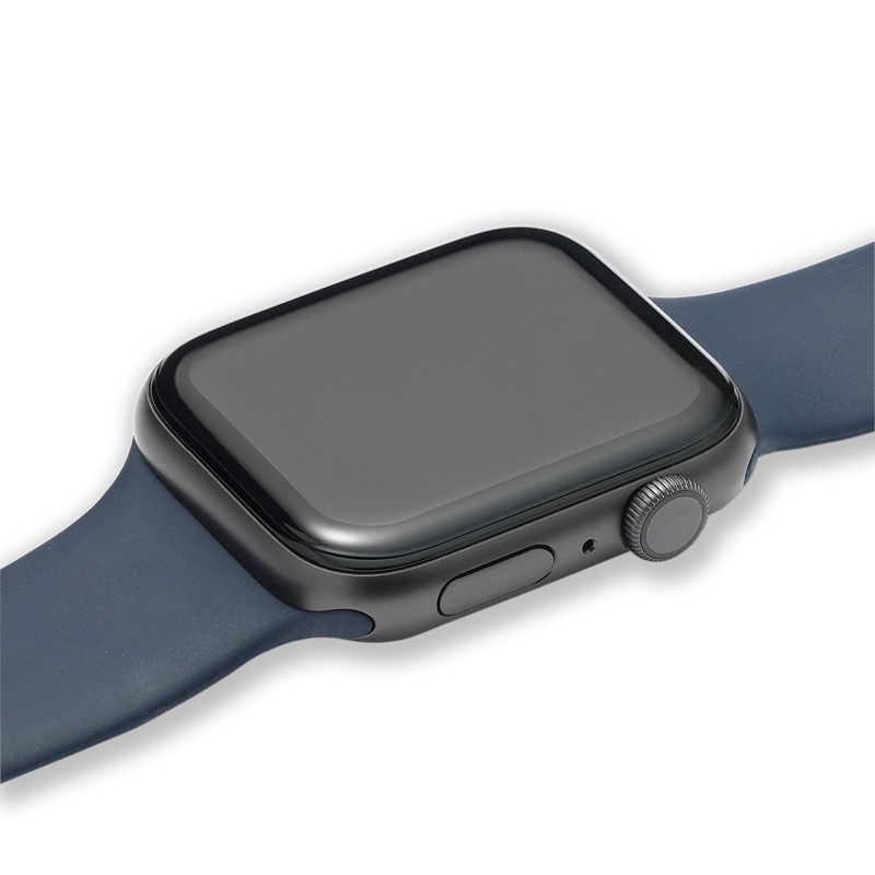 RhinoShield 3D Impact Screen Protector for Apple Watch - Series 1-8 & SE/SE2 (44mm) - Black - 4711033730616
