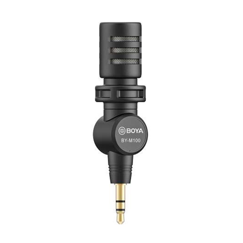 Boya BY-M100 Mini Plug N Play Microphone (3.5mm)