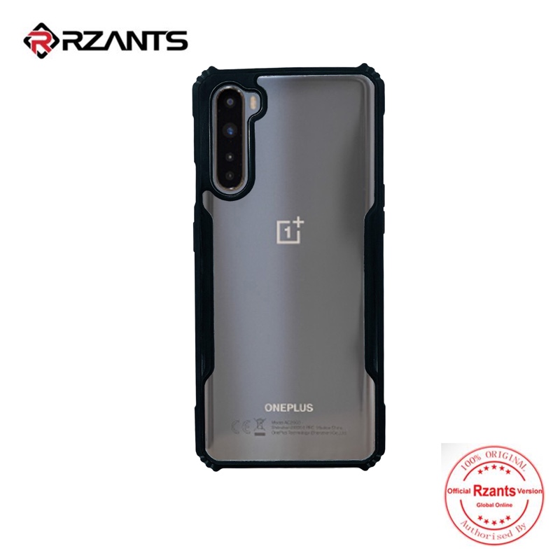 RZANTS OnePlus Nord Protective Anti Shock Case Black