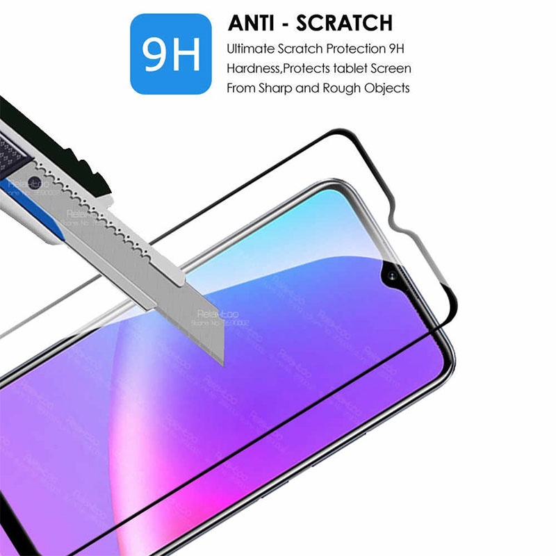 MOFI Premium Tempered Glass for Realme C25s – BLACK