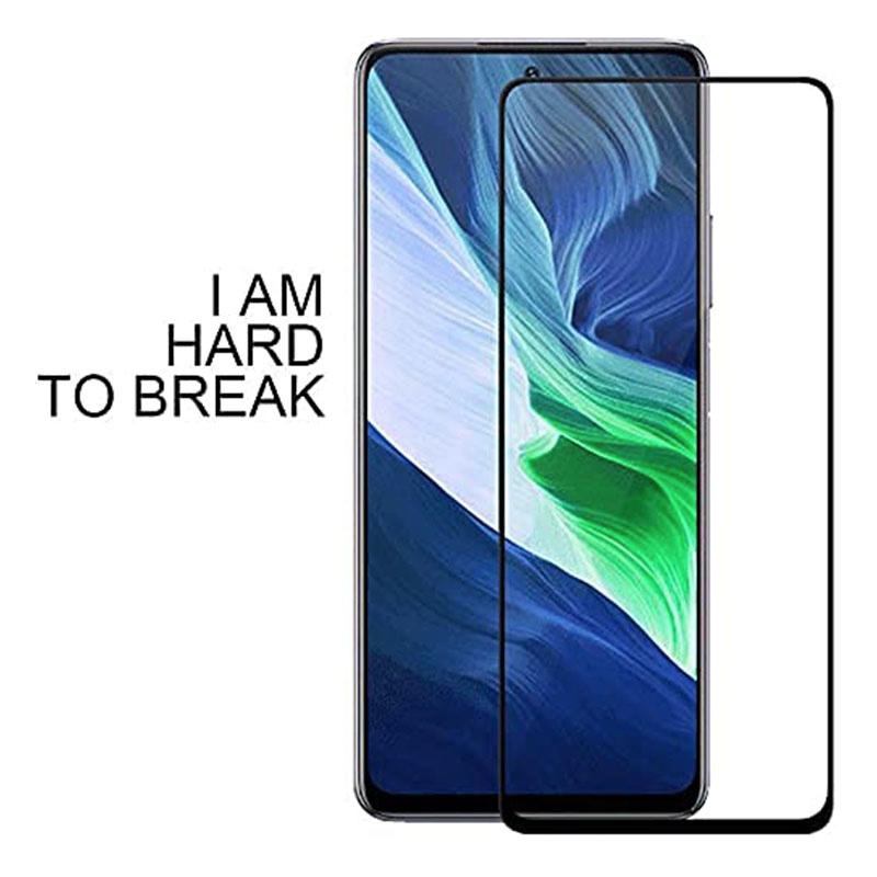 MOFI Premium Tempered Glass for Infinix Note 10 Pro Full Coverage Screen Protector 2.5D 9H – BLACK