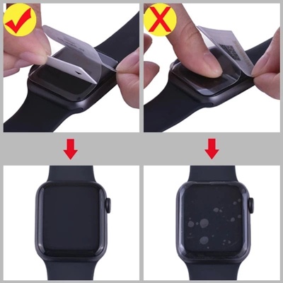 XIaomi Mi Watch Lite Hydrogel Screen Protector - Pack of 3