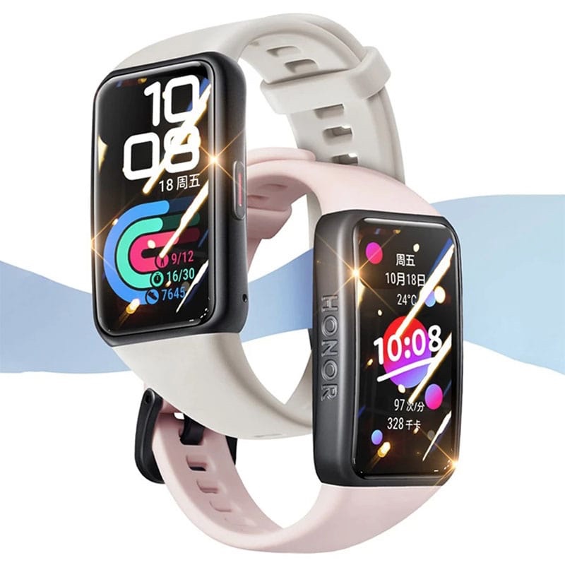 Huawei Band 6 Protector Hydrogel Films Anti-fingerprint HD Clear Full Cover (Pack of 2)