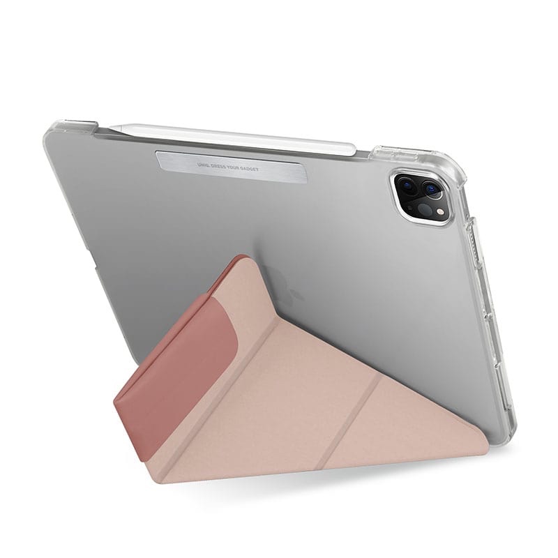 UNIQ CAMDEN iPad Pro 11? (2021/2020) / iPad Air 4 10.9? (2020) Antimicrobial Case - Peony (Pink)